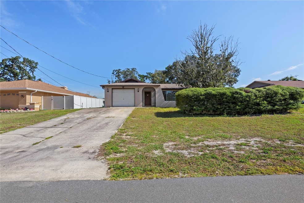 Front with two car driveway