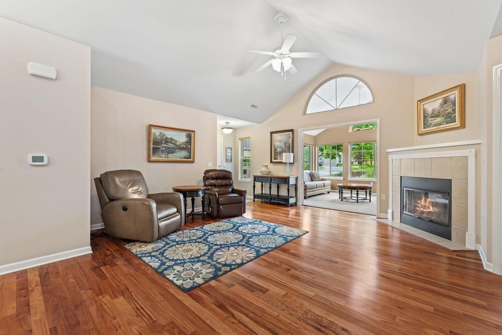 Living Room Leads into Sunroom