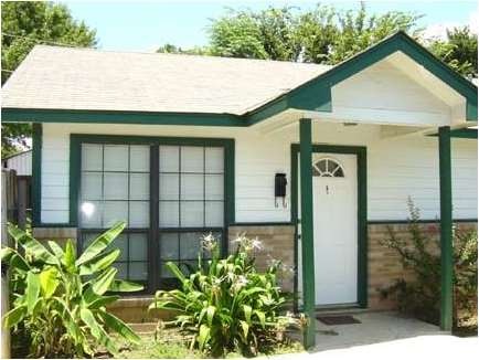 Front of duplex