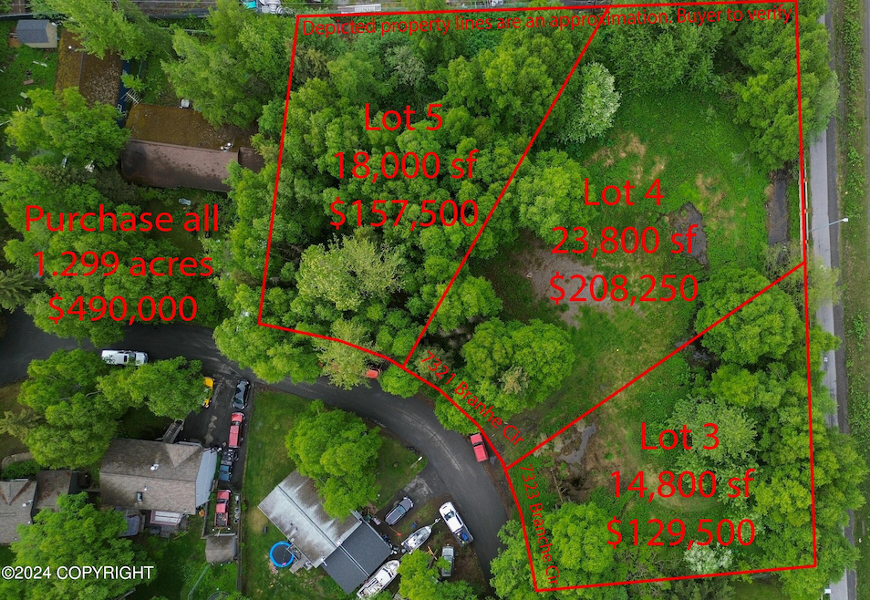3 lots for sale!