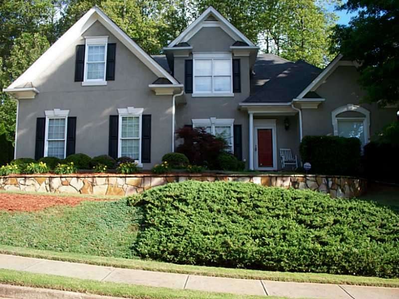 Exterior Front. HARDCOAT STUCCO