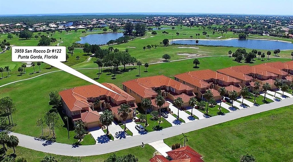 Area view of Vizcaya and 5 of the 9 buildings.  Bu