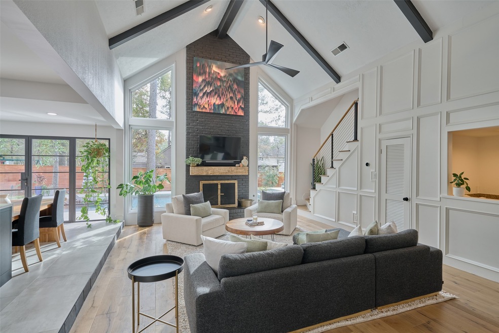 Breathtaking.  Meticulous eye for styling and detail bring elegance and a West Coast vibe to this light-filled home at 10813 W Timberwagon Circle in The Woodlands.  Schedule your private tour today.