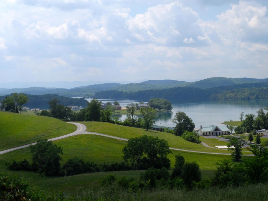 Lake-Mountain View from Property