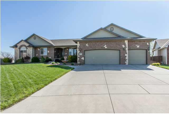 Attractive Brick/Stone Front For Great Curb Appeal