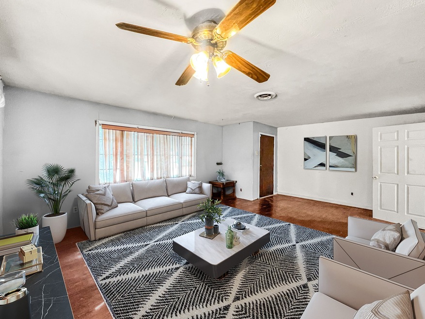 Spacious Living Room, Virtual Staging