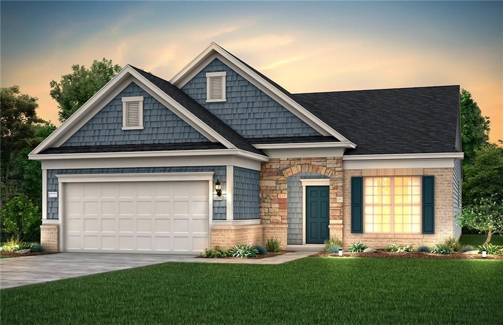 Rendering (not actual home or colors)