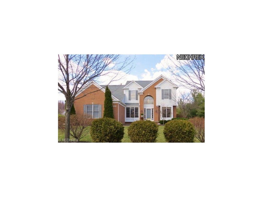 Brick Front Trasitional Colonial with 3 Car Side E