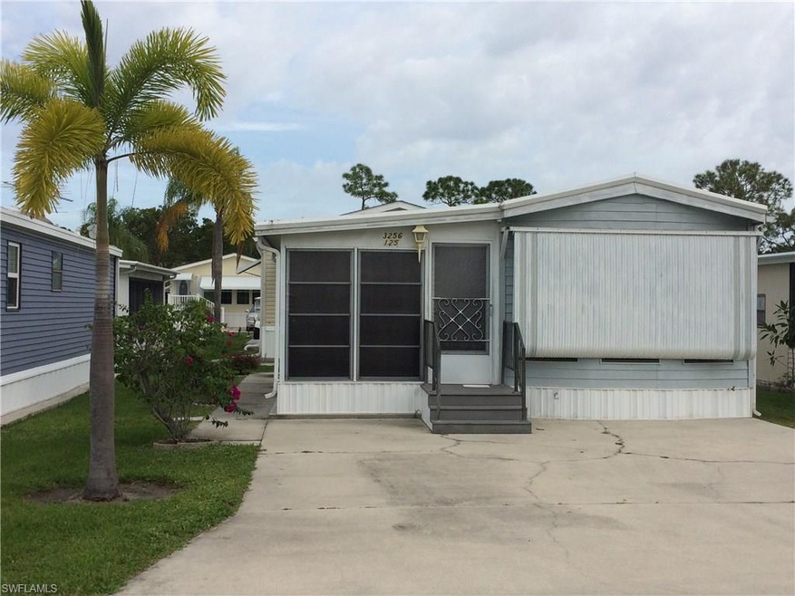 Front view of property