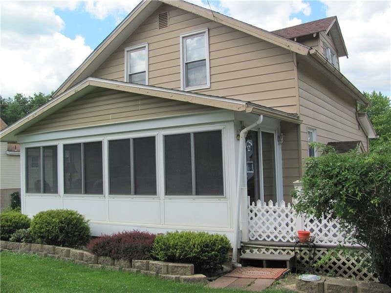 Front view of the home