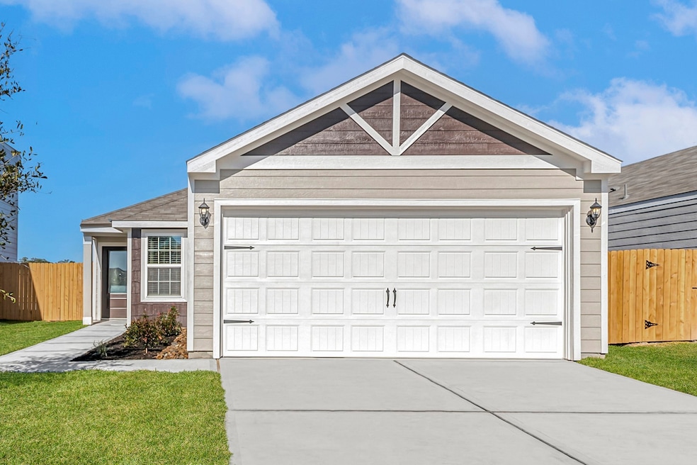 Imagine pulling up into your new driveway to see t