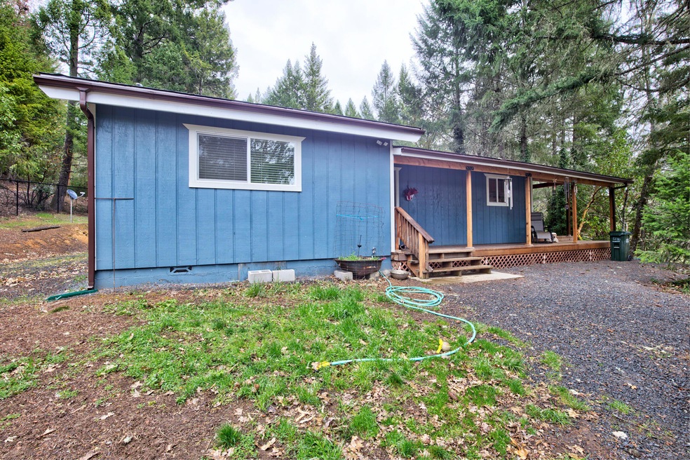 deer creek front of house