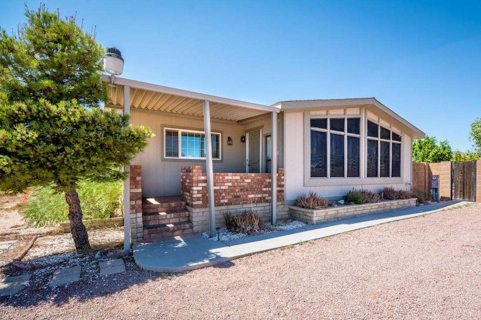 Brick front porch