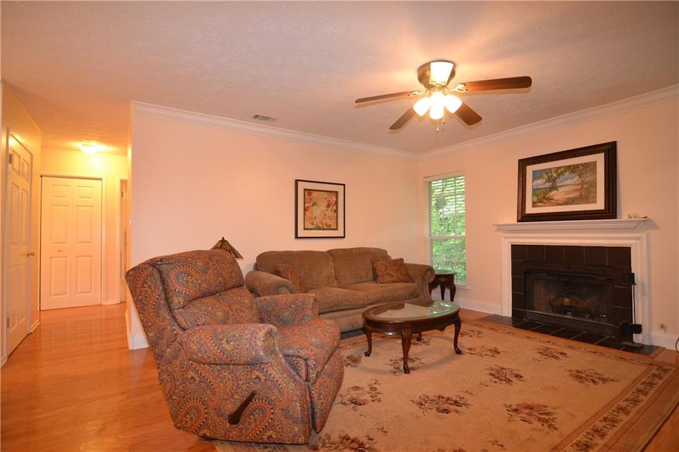 Great Room. Fireplace has gas logs and a gas start