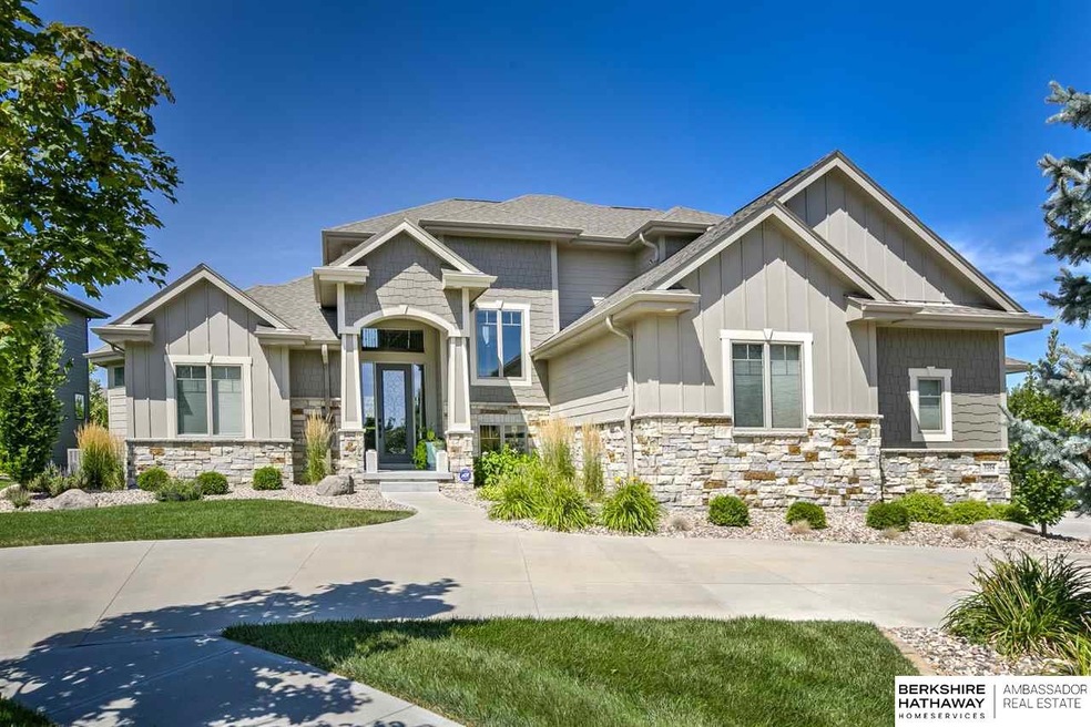 Great Curb Appeal with a Circle Driveway