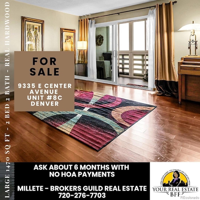 Ask about 6 months of NO HOA fee!