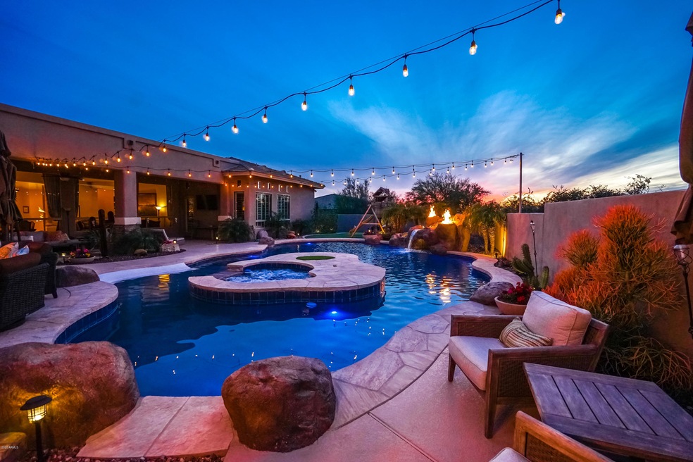 Sunset Backyard