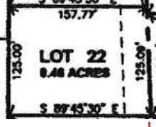 Lot 22 Millstone Blvd