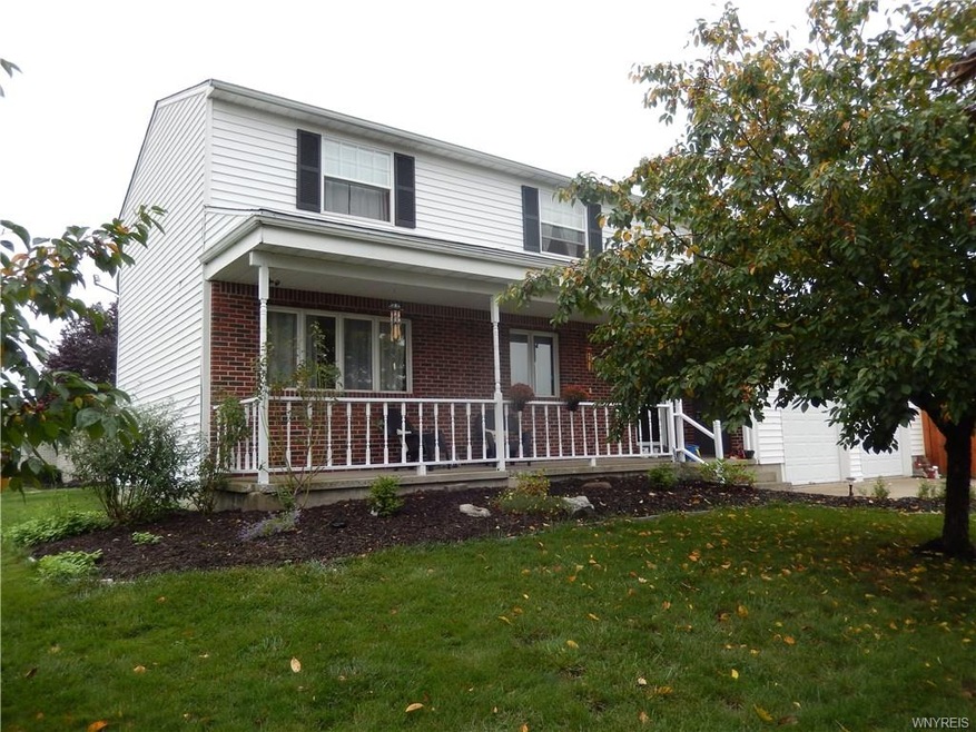 OPEN PORCH - FRESHLY PAINTED RAILINGS
