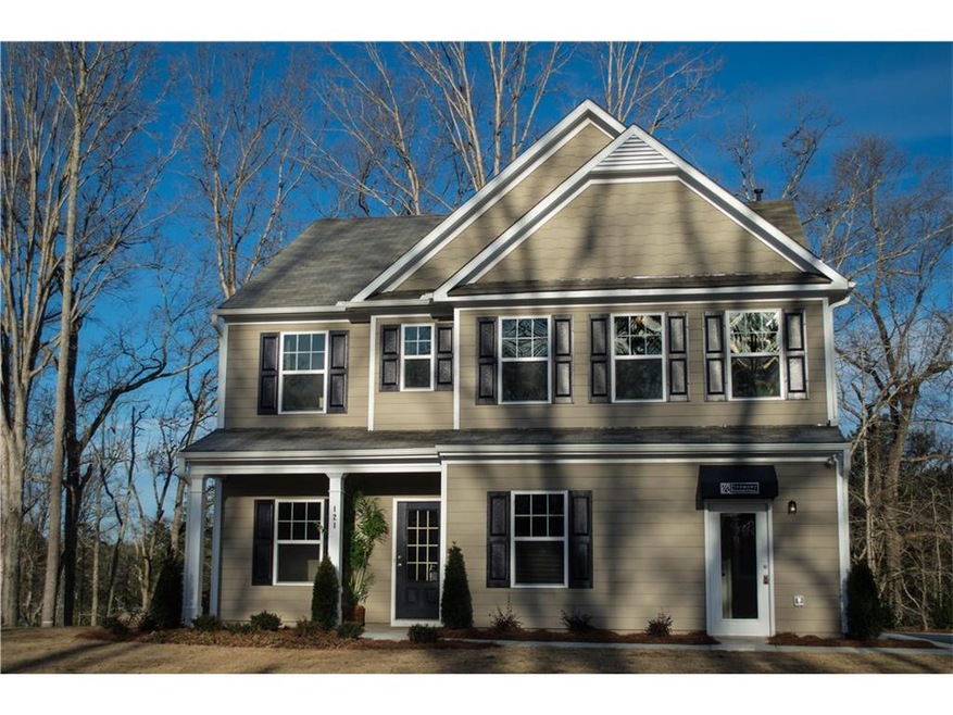 Model home-same plan-not actual home.