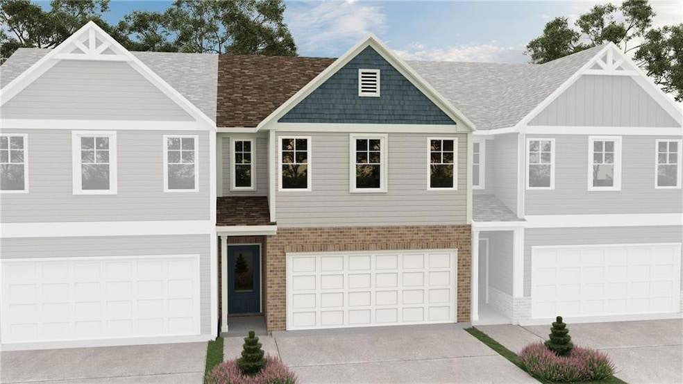 Multi unit property with brick siding, concrete dr