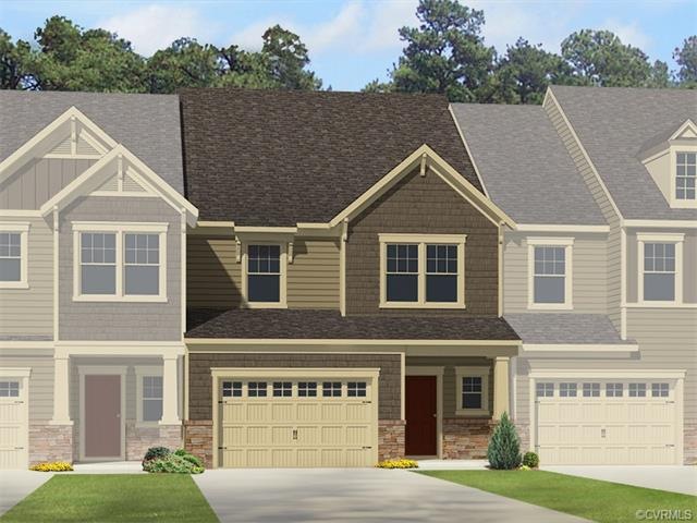 Rendering of home being built on this homesite - t