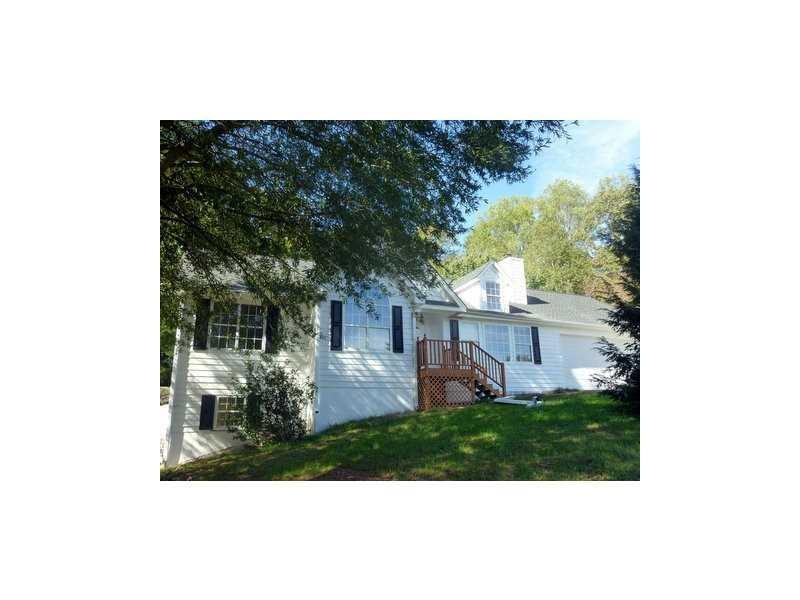 Exterior Front. New exterior paint gives the house