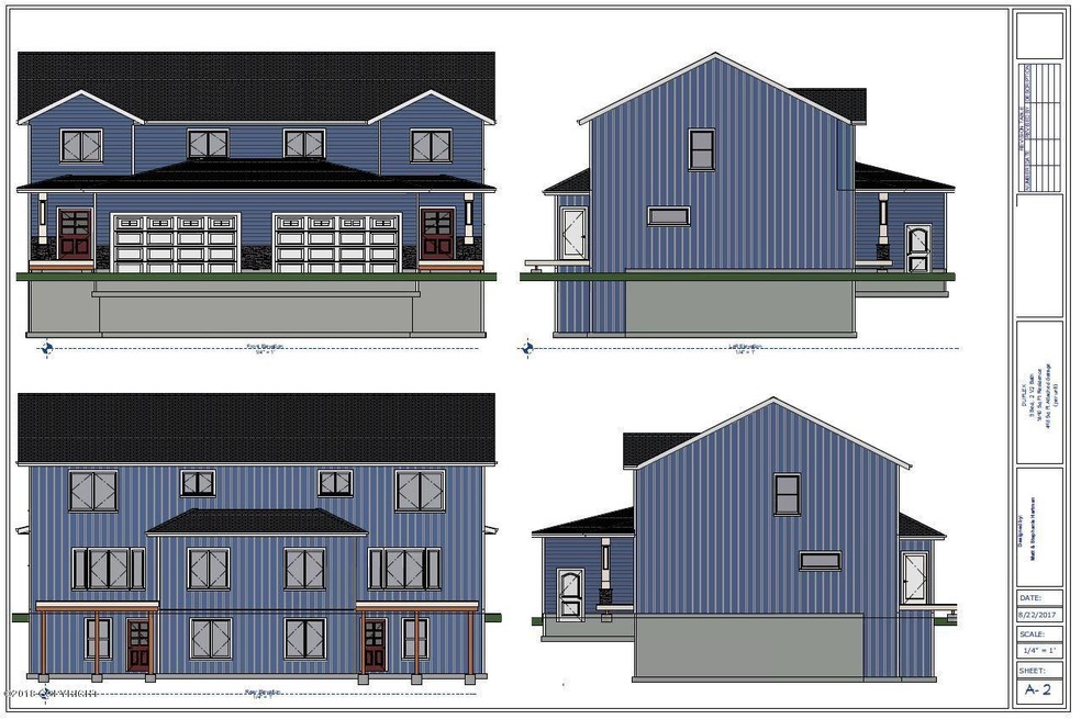 Sketch of Duplex/Fourplex