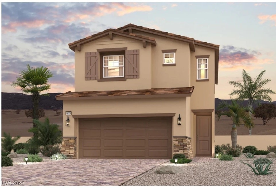 Plan 1675 - Bungalow Elevation ~ Rendering ~