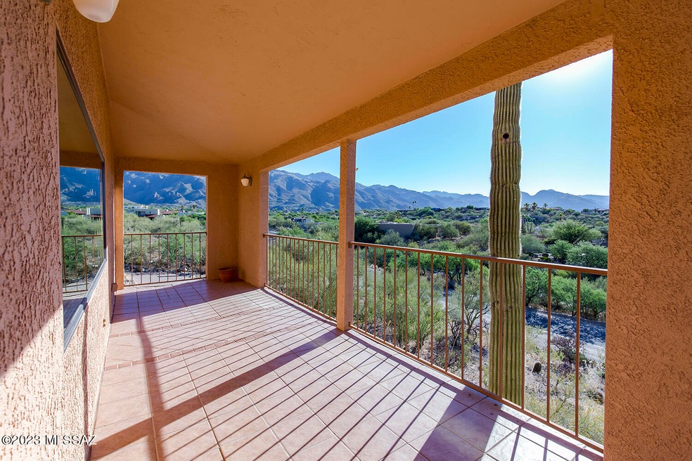 East patio view