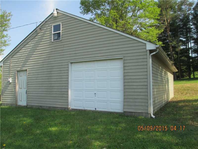 Exterior Front. Large garage already here for your