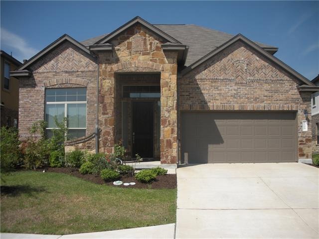 A great blend of brick,stone and stucco.