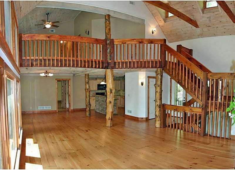 Living Room. Huge open GRAND ROOM with soaring 17 