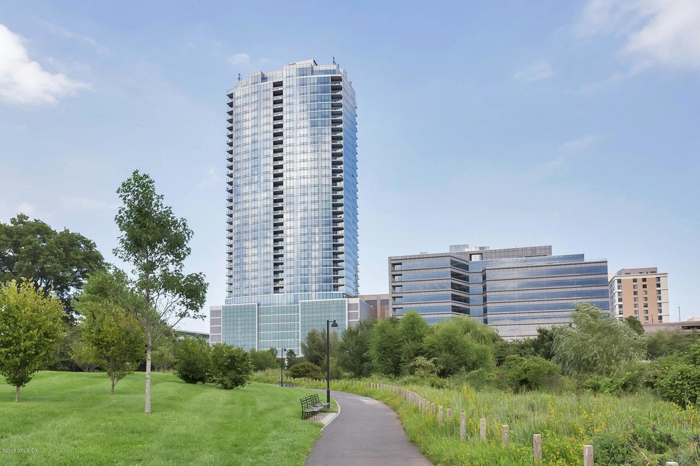 Exterior view from Mill River Park