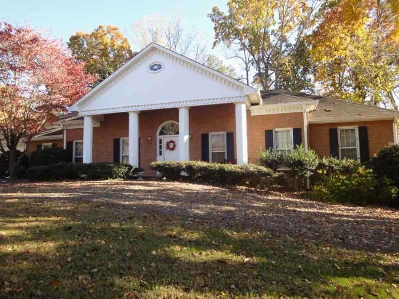 Exterior Front. Four sided brick ranch located in 