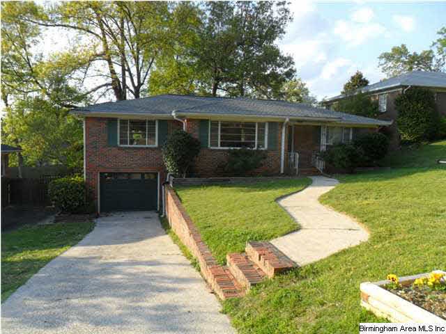 Full Brick home on a large homesite, basement leve