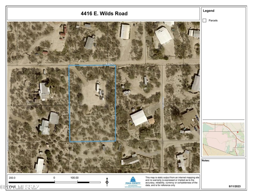 4416 E. Wilds Road - Aerial Photo