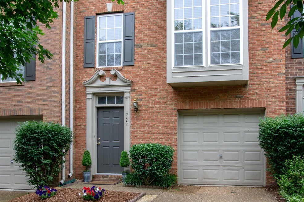 Front of Townhome.