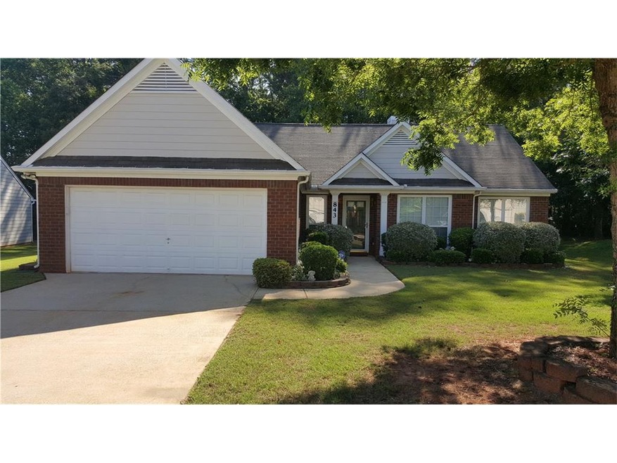 Ranch Home with Brick and Hardiplank Front - 2 Car