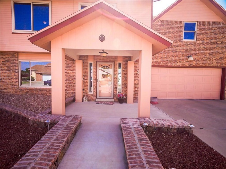 Enter your home under an expansive Porti