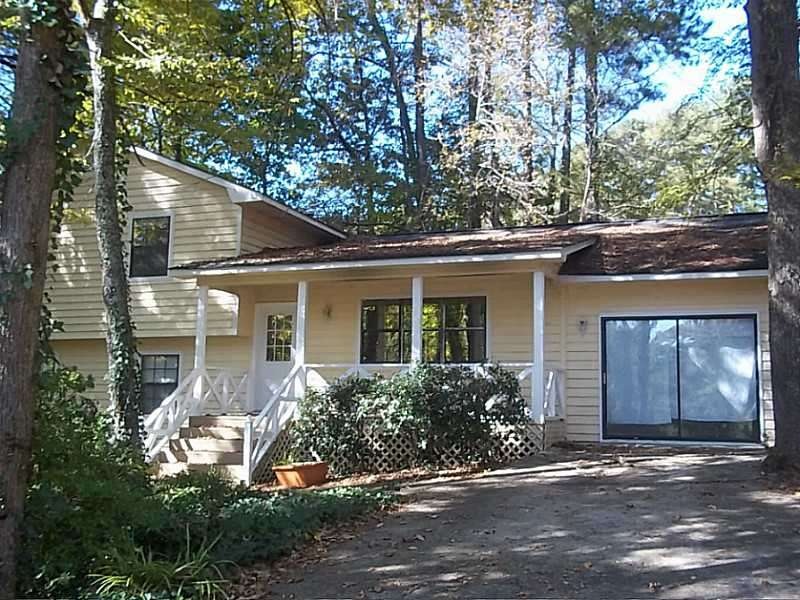 Exterior Front. Natural Setting