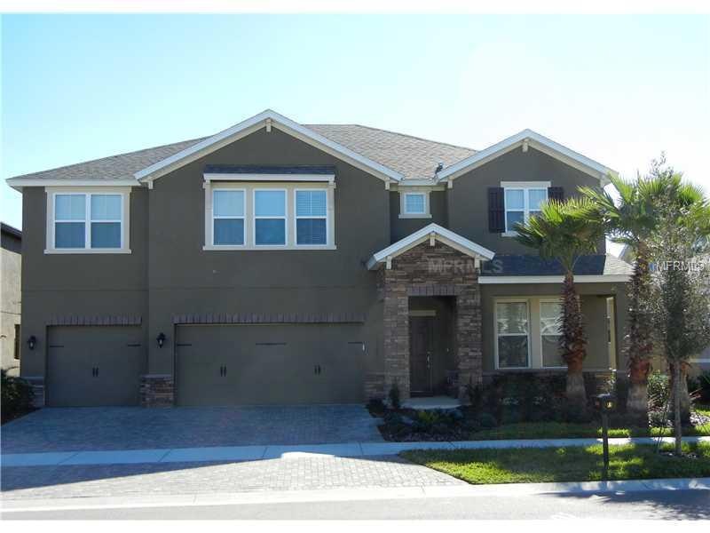 Exterior Front - Front View with Paver Driveway and Walkway
