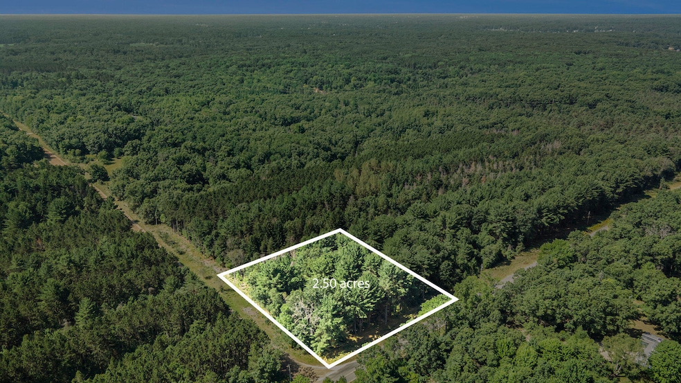 Aerial with Estimated Lot Lines Lot D