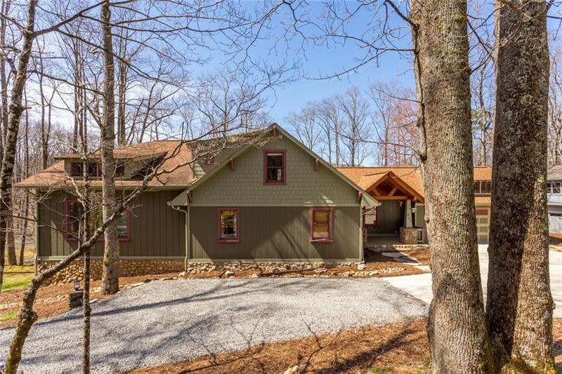 Craftsman style features and great curb appeal.