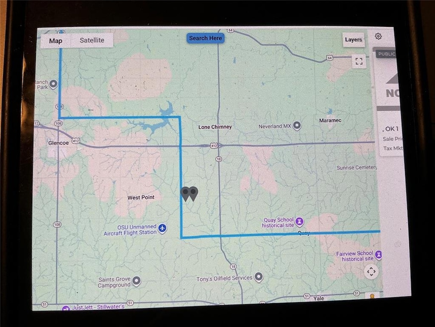 Map / location of property area
