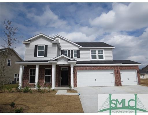 Other. Front View with 3rd Car Garage