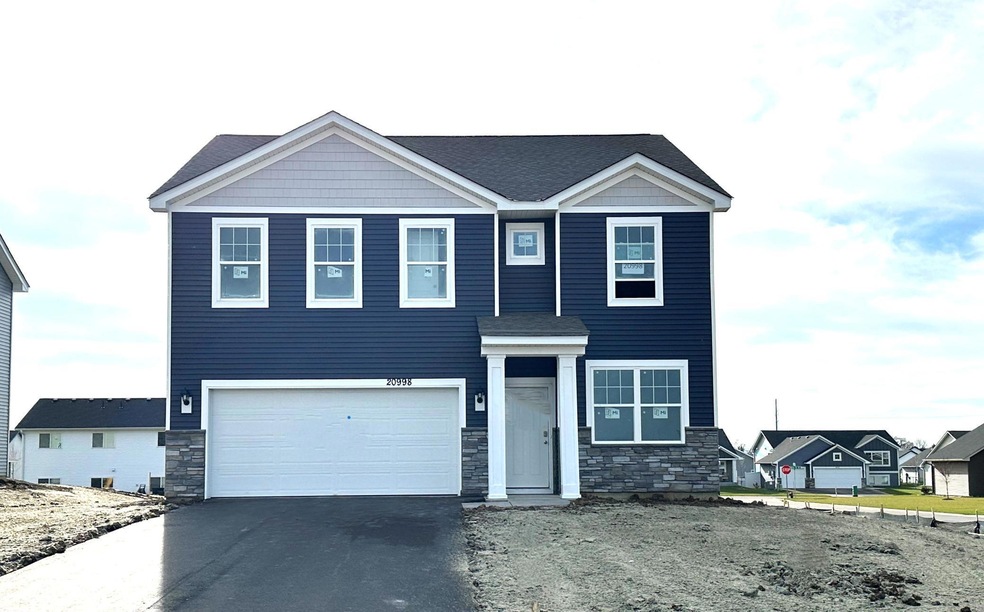 Welcome to our brand new floor plan, the Holcombe!  This home is situated on a large corner lot, within walking distance of the park!