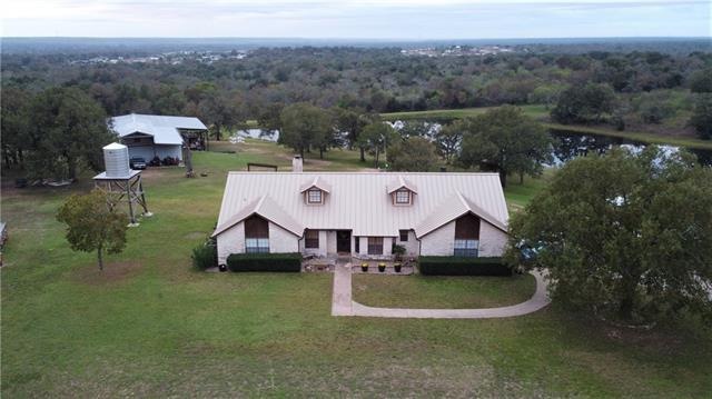Beautiful limestone rock, newer standing seam meta
