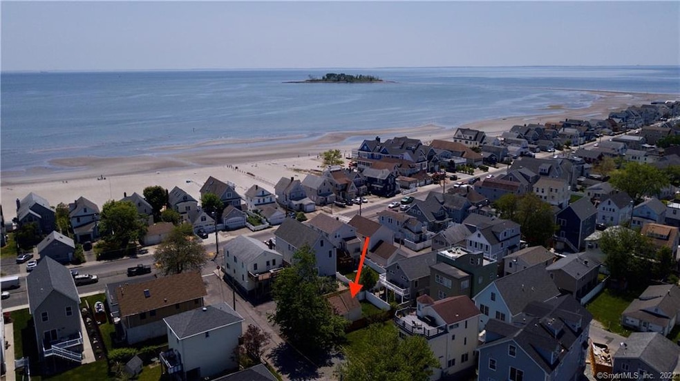 Close to sandy beach