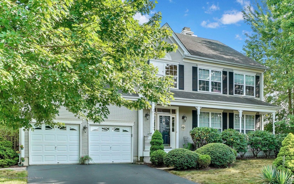 ** Center Hall Marlboro Colonial **